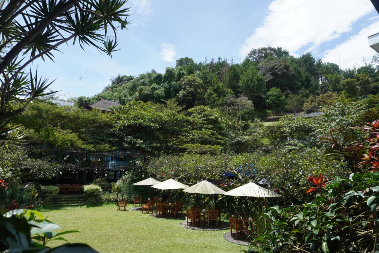 Rumah Stroberi Organic Farm & Family Lodge Lembang Eksteriør bilde